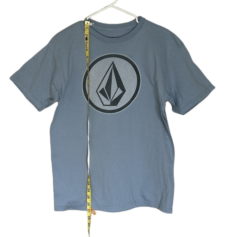 Volcom blue/gray t-shirt with Volcom logo size M - Picture 3 of 5